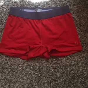 Soffe-dri red spanks